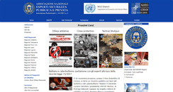 Desktop Screenshot of espertisicurezza.org