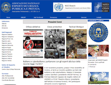 Tablet Screenshot of espertisicurezza.org
